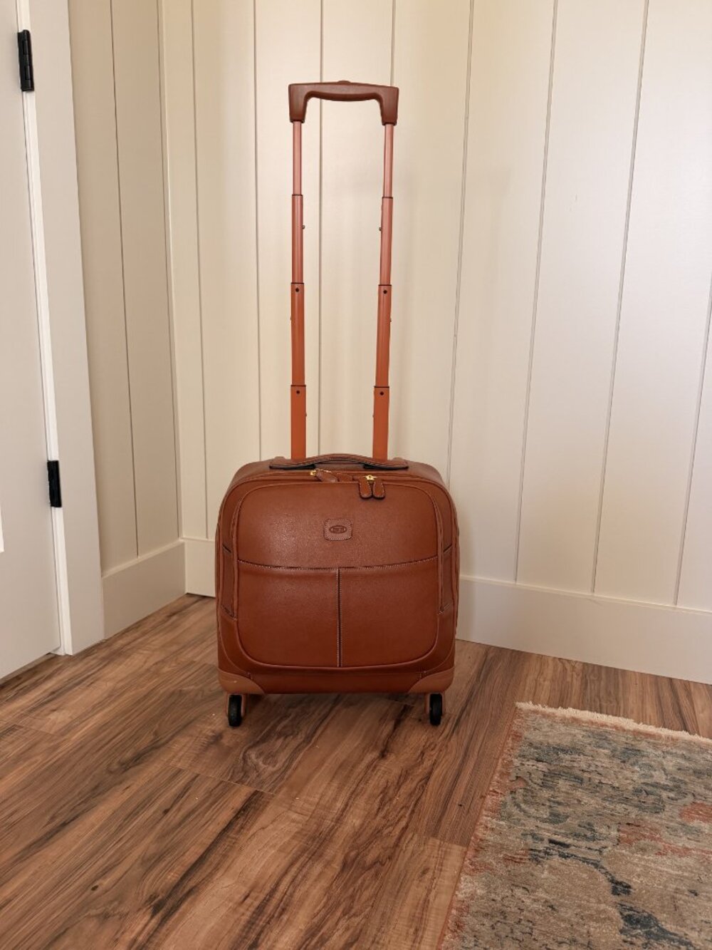 BRIC's Life Pelle Small Rolling Suitcase